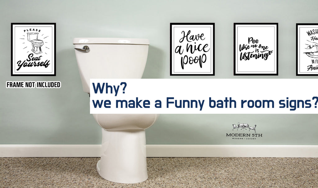 Funny bathroom signs- Why we make a Funny bathroom rule signs?