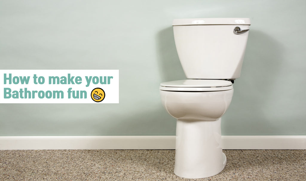 Here are some tips to make your bathroom cool and fun